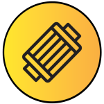 Icono representativo de sistemas de filtración industrial de fluidos